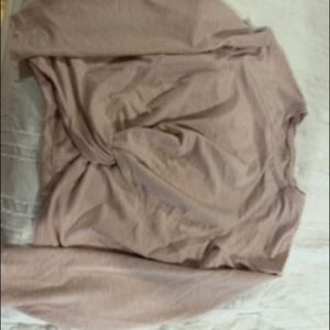 Lululemon cropped sweat shirt